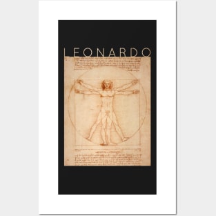 Vitruvian Man - Leonardo da Vinci Posters and Art